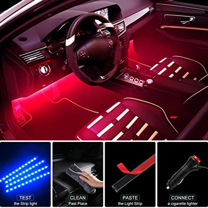 Luces LED para automóvil, control de aplicación con luces in