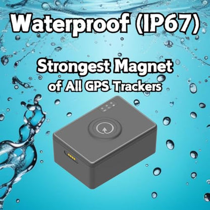 (Neptuno) - Rastreador GPS magnético impermeable para vehícu