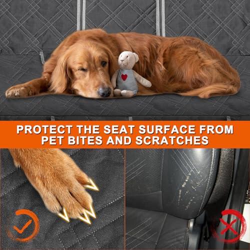 Funda de asiento de automóvil para perros compatible con Toy