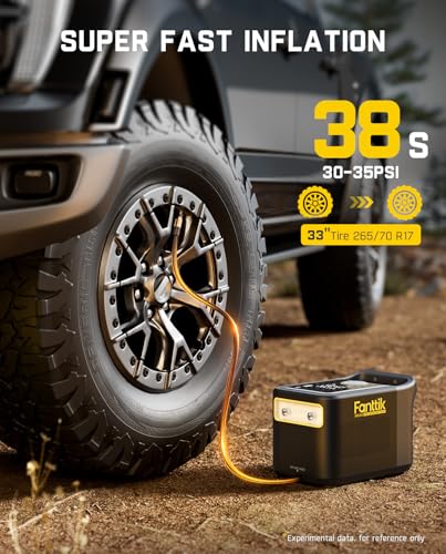 Fanttik Inflador de neumáticos X9 ultra portátil para camion