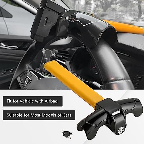 FLK Tech Cerradura giratoria antirrobo universal del volante