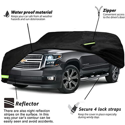 YIXIN Funda impermeable para automóvil Chevy Suburban/GMC Yu