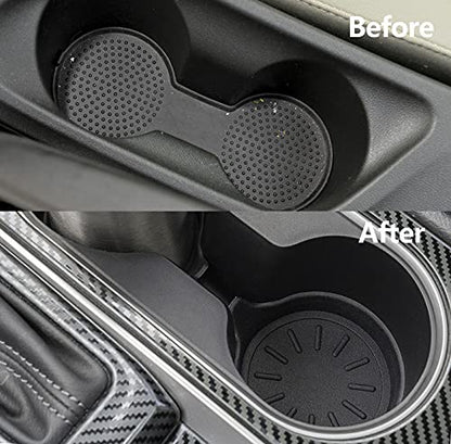 Car Cup Holder Coasters Silicone, Coaster for Car Cupholder,