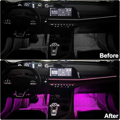 4 luces LED inalámbricas para coche con control remoto, 8 co