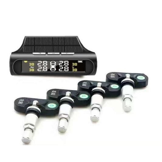 Detector solar de presión de neumáticos para coche, sistema