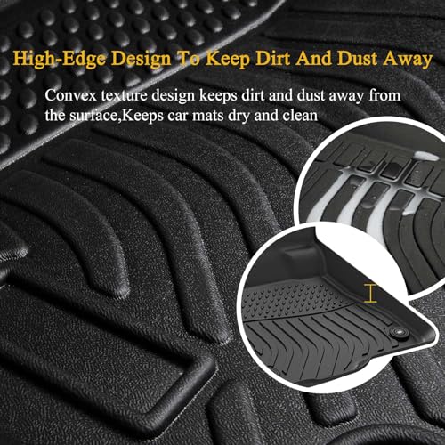 -Alfombrillas para Dodge Journey 2011-2020, impermeables, pa