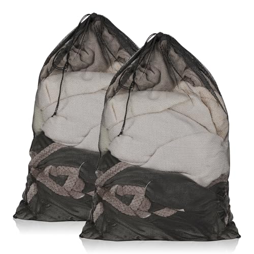 Paquete de 2 bolsas de malla para la lavandería, bolsa de la