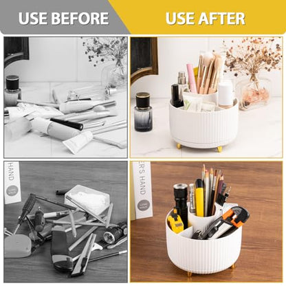 Soporte para brochas de maquillaje, organizador de maquillaj