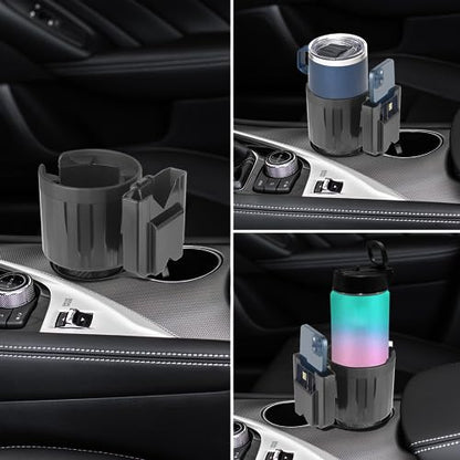 SACSTAR Expansor de portavasos para automóvil con soporte pa