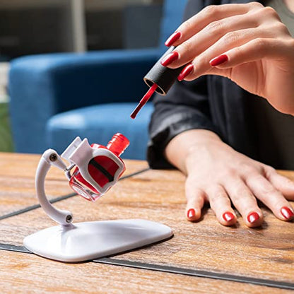 Grip & Tip Soporte ajustable para esmalte de uñas, herramien