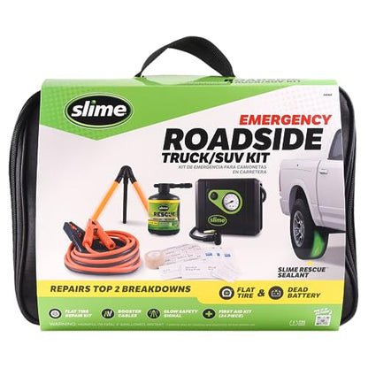 Slime 50160 Kit de emergencia en carretera con reparación de