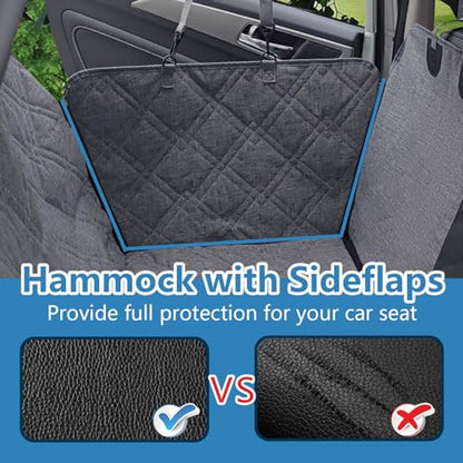 Funda de asiento de automóvil para mascotas, 100% impermeabl