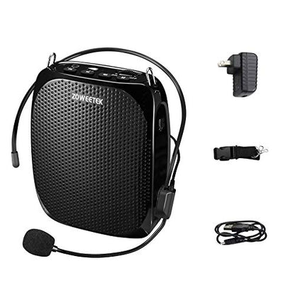 ZOWEETEK ZW-Z258 Mini amplificador de voz recargable portáti