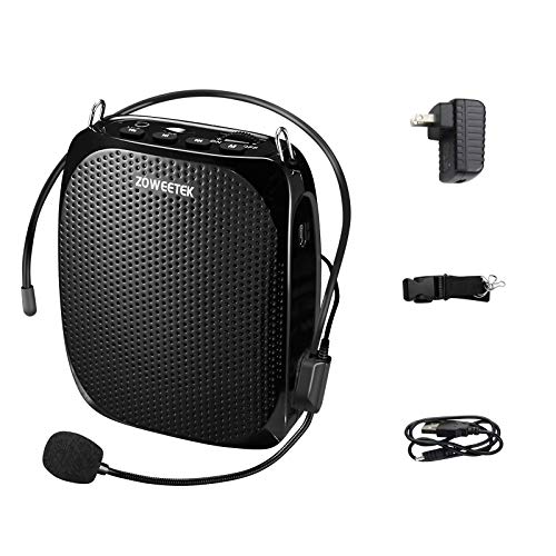 ZOWEETEK ZW-Z258 Mini amplificador de voz recargable portáti