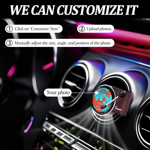 Ambientador personalizado para automóvil, ambientador de aro