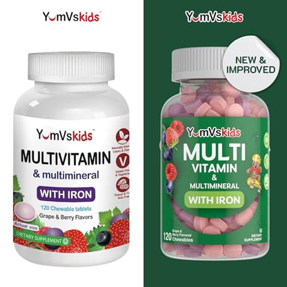 YumVs Complete Kids Multivitamínico con hierro – Multivitamí