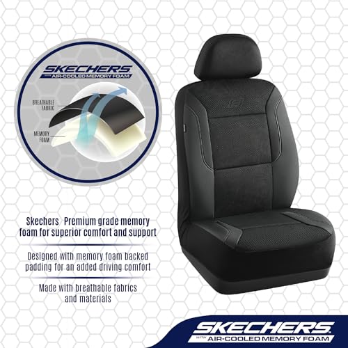 Skechers Memory Foam™ Fundas de asiento, espuma viscoelástic
