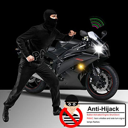 Bluefire® Kit de seguridad de sistema de alarma para motocic