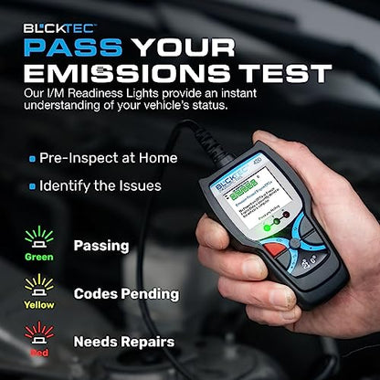 BLCKTEC Herramienta de diagnóstico del escáner OBD2 Bluetoot