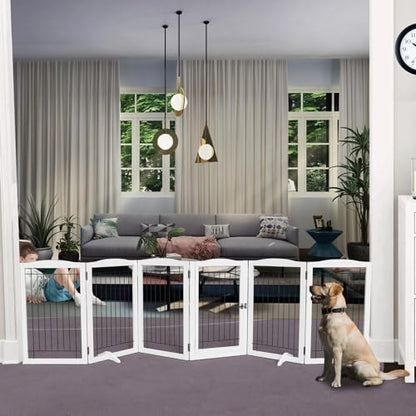 ZJSF Puerta para perros con puerta para interiores, puertas,