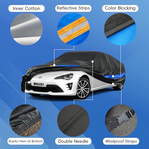 Funda para automóvil deportivo cupé sedán impermeable para t
