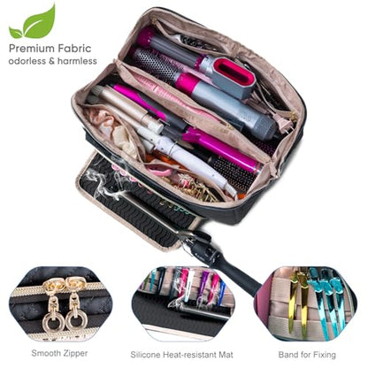 Bolsa de viaje grande para herramientas para el cabello con