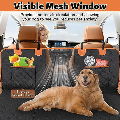 Extensor de asiento trasero para perros, funda de asiento du
