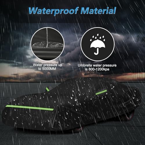 Funda impermeable para automóvil C4 Corvette, protección con