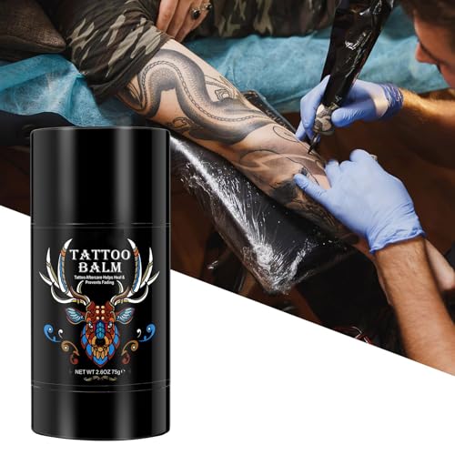 Tattoo Aftercare Butter Balm, 2.6 oz, Old & New Tattoo Moist