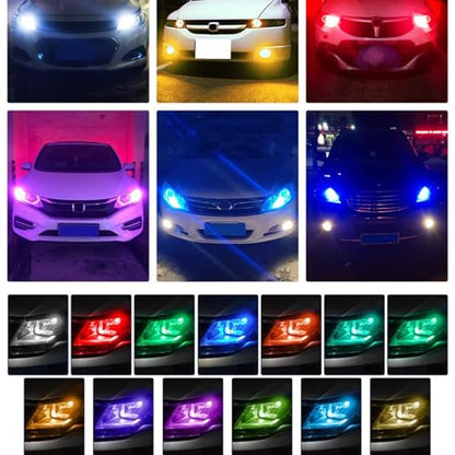 Bombilla LED T10 RGB de ancho de luz 194 168 w5w 2825 luz de