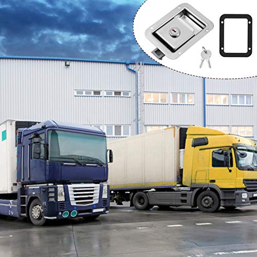 WINOMO Cerradura de remolque de viaje de acero inoxidable Rv