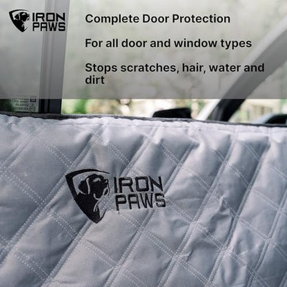 Funda de asiento de automóvil para perro con protector de ar