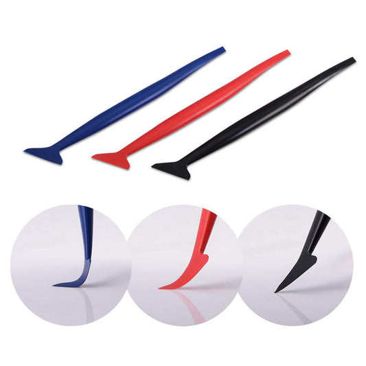 FOSHIO Juego de herramientas flexibles de vinilo para envolv