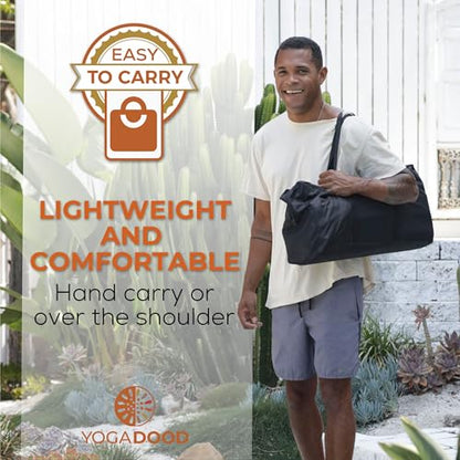 Yoga Dood Bolsa de transporte de yoga duradera – Espaciosa b