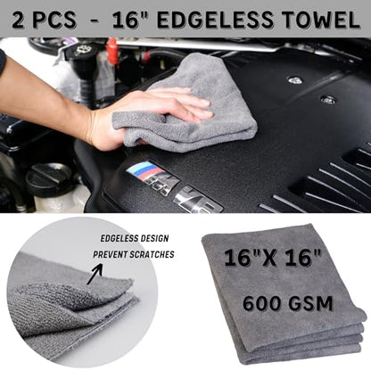 Kit de limpieza de detalles de bahía de motor de automóvil,