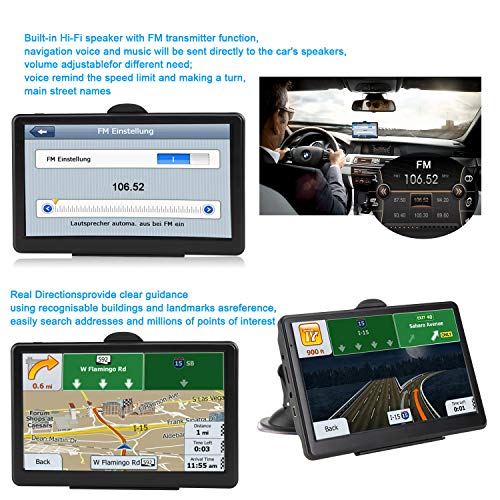 Navegación GPS del coche Navegación GPS para camión, RV y co