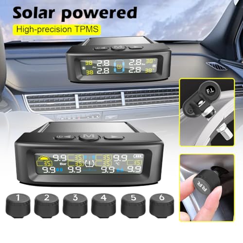 Sistema de monitoreo de presión de neumáticos, T12 TPMS Moni