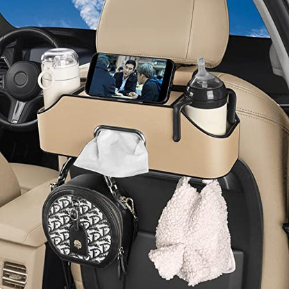 HOLDCY Organizador de asiento trasero de automóvil con 2 por