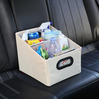 Organizador de asiento de coche, organizador plegable para a
