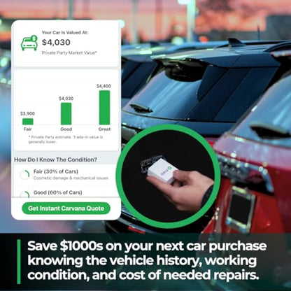 Pantalla de condición activa para coches FIXD