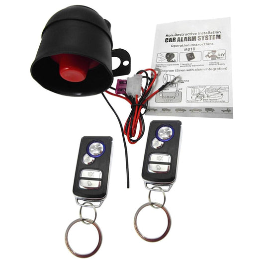 Sistema de alarma universal de coche de 12 V, dispositivo de