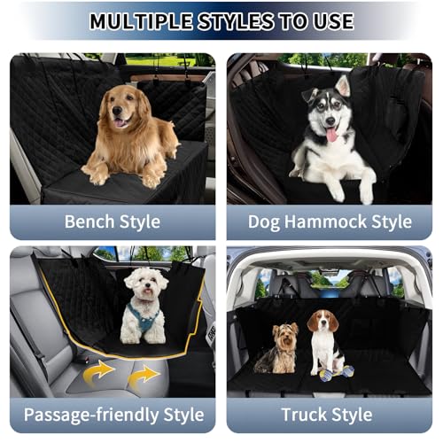 PureFit Funda de asiento de automóvil para perro, 100% imper