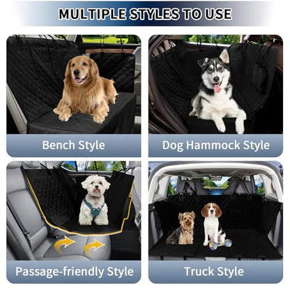 PureFit Funda de asiento de automóvil para perro, 100% imper
