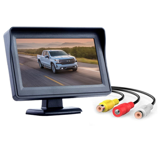 B-Qtech Pantalla LCD TFT a color de 4.3 pulgadas, monitor de