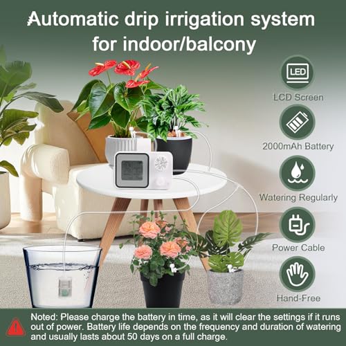 [Actualizado 2025] Sistema de riego automático para 15 plant