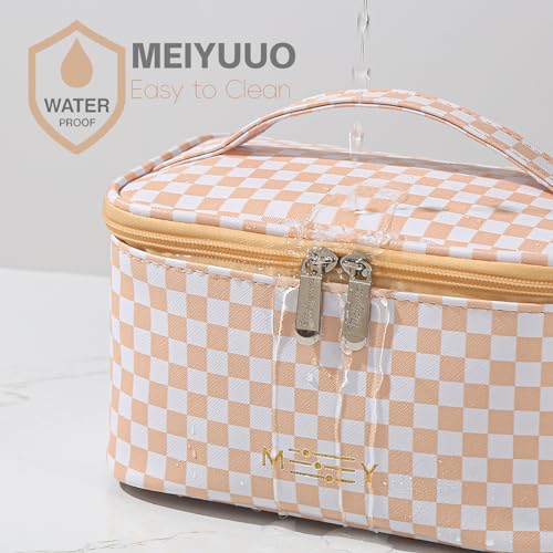 KITENROM Preppy - Bolsa de maquillaje de viaje para mujeres