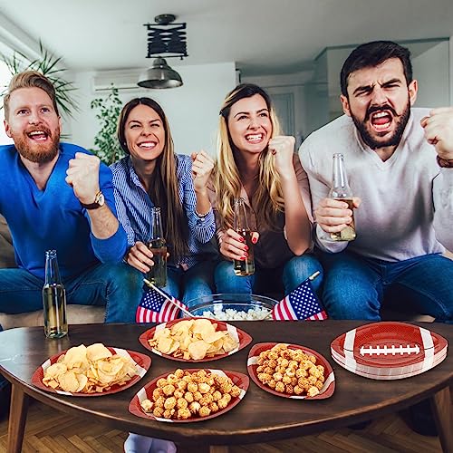 Zubebe 200 platos de fútbol para fiestas, platos de papel de