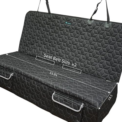 Funda de asiento trasero para perros para SUV, funda de asie