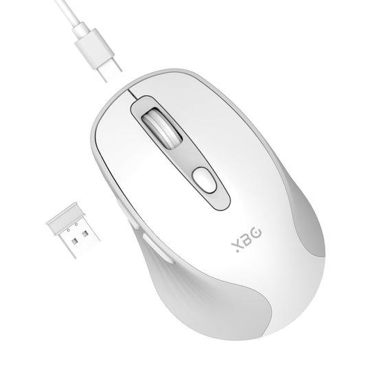 XBG Ratón inalámbrico ergonómico silencioso – Bluetooth 5.0
