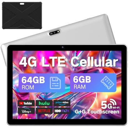 Tableta Android de 10.1 pulgadas, tabletas celulares 2025 co